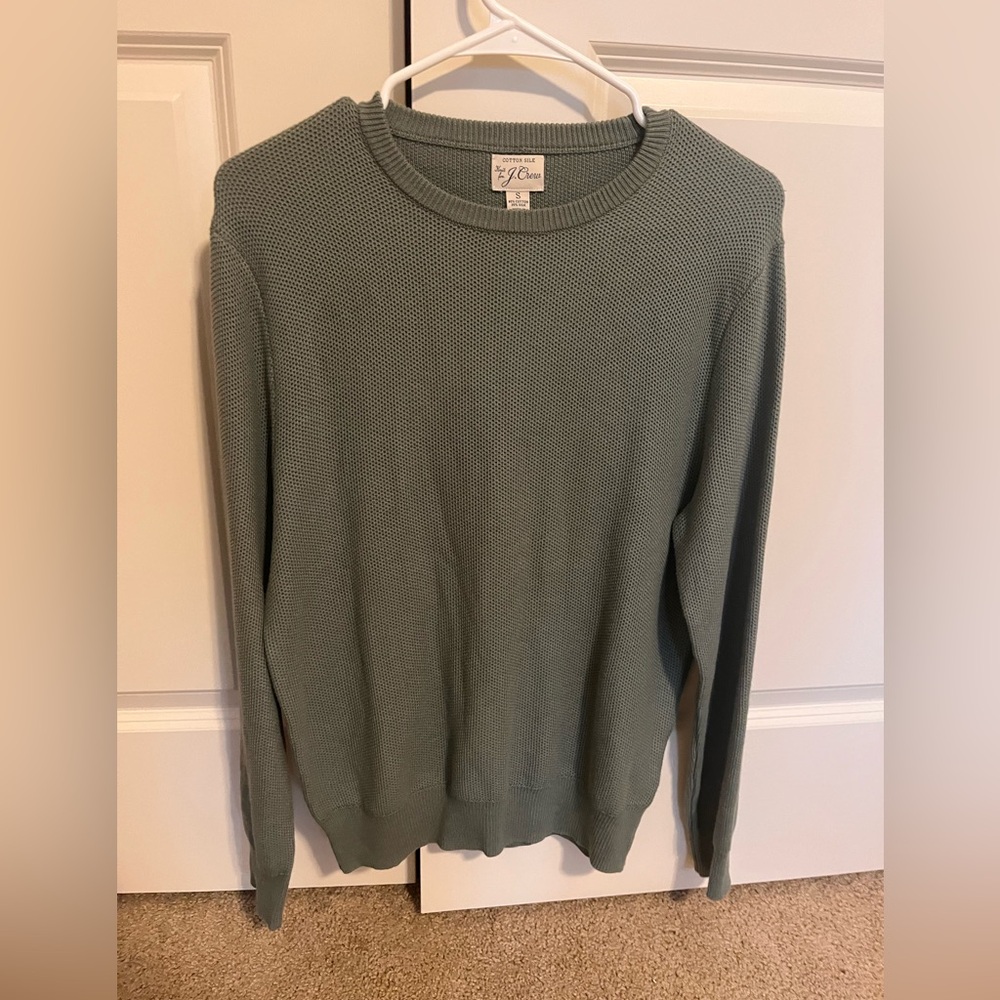J. Crew Men's Sage Crewneck Sweater